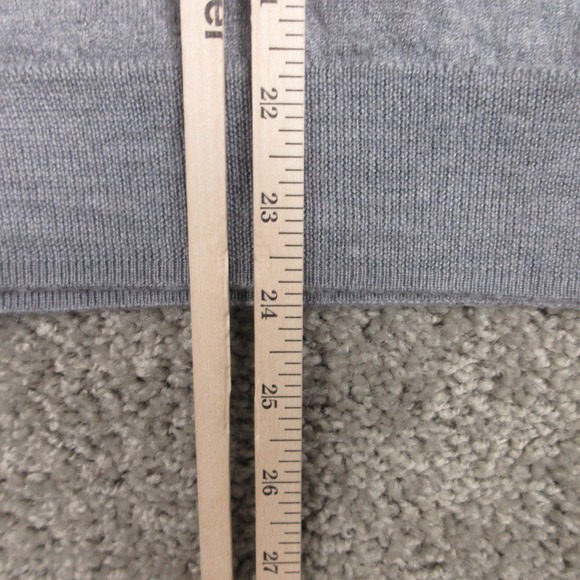 Peter Millar Sweater Mens XL Gray Merino Wool Autumn Crest Quarter Zip Pullover - Picture 7 of 9